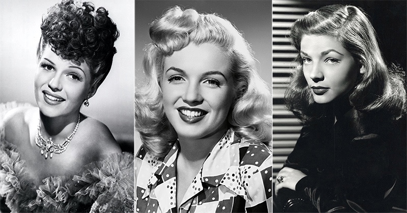 1940s Hairstyles: The Glamour & Actresses of the Era