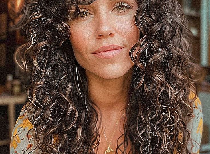 "7 Curly Bang Styles to Highlight and Celebrate Your Natural Texture"