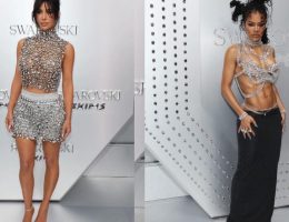 Kim Kardashian Elegantly Displays SKIMS' Winter Collection