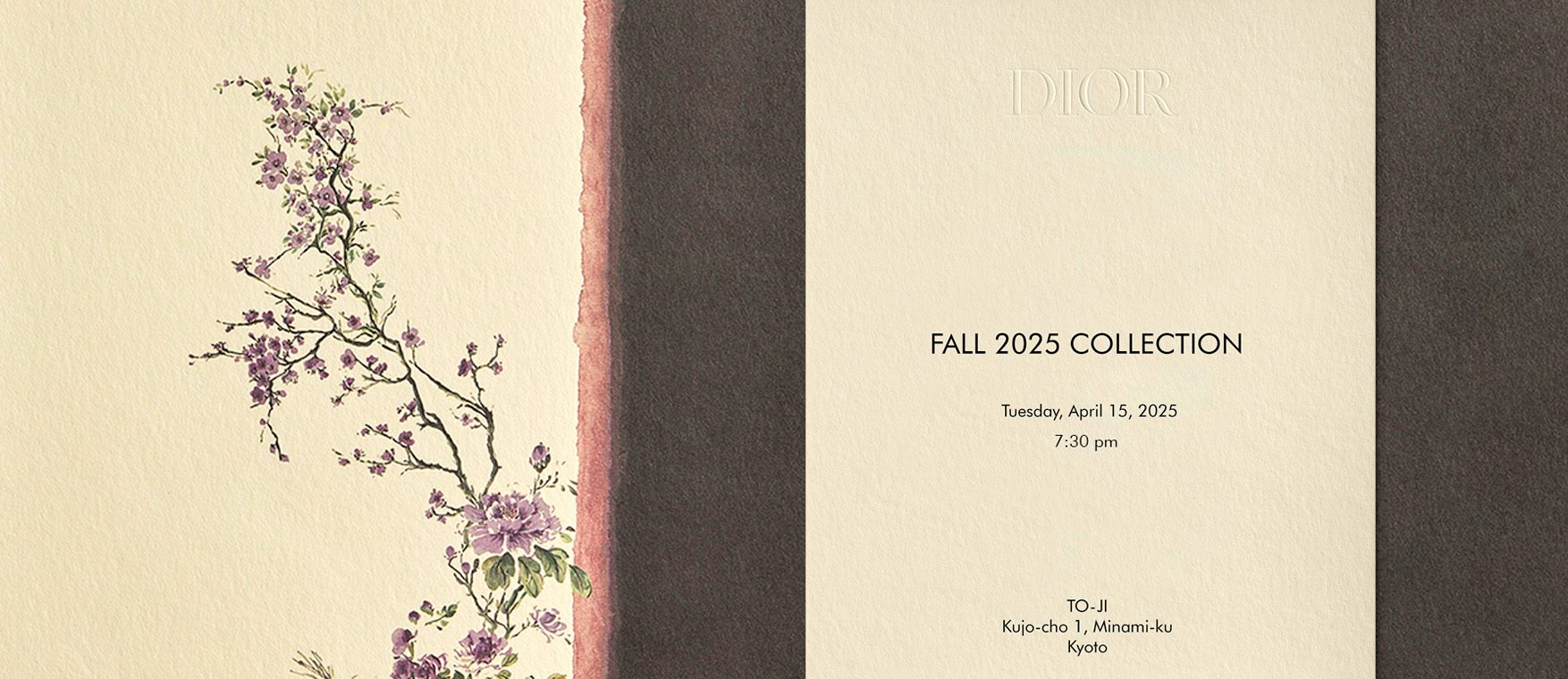 Dior Reveals Pre-Fall 2025 Campaign Drawn from Japanese Heritage