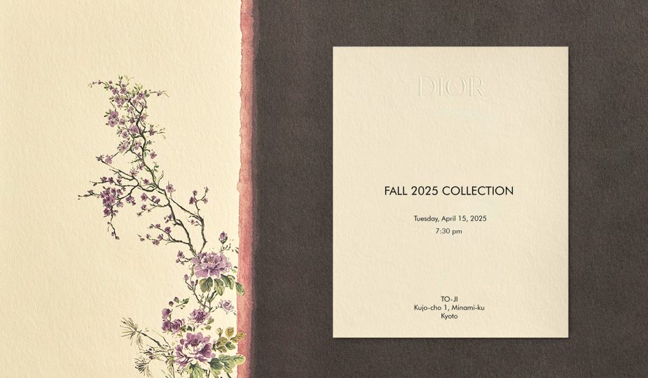 Dior Reveals Pre-Fall 2025 Campaign Drawn from Japanese Heritage
