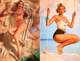 Gigi Hadid teams up with Havaianas for a vintage beach-themed collection