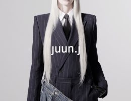 Kristen McMenamy Showcases Juun. J Fall 2025 Line as Style Protection