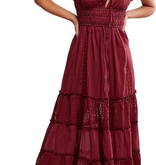 Free People's Festive Dresses: Effortlessly Captivating Designs