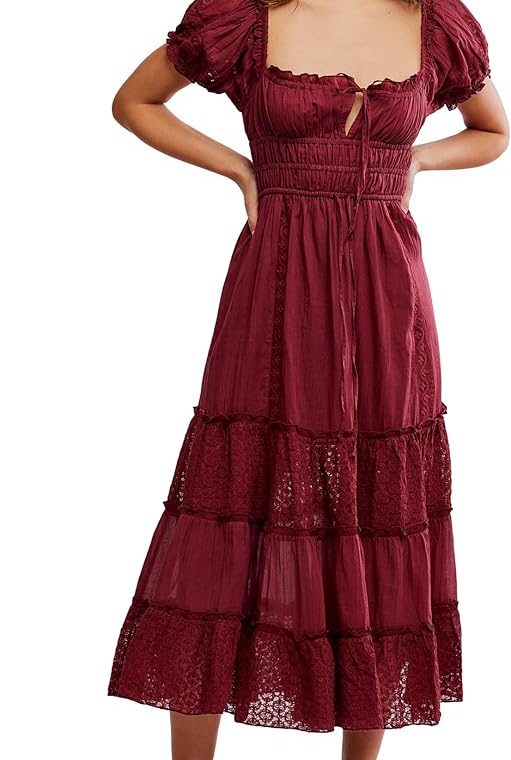 Free People's Festive Dresses: Effortlessly Captivating Designs