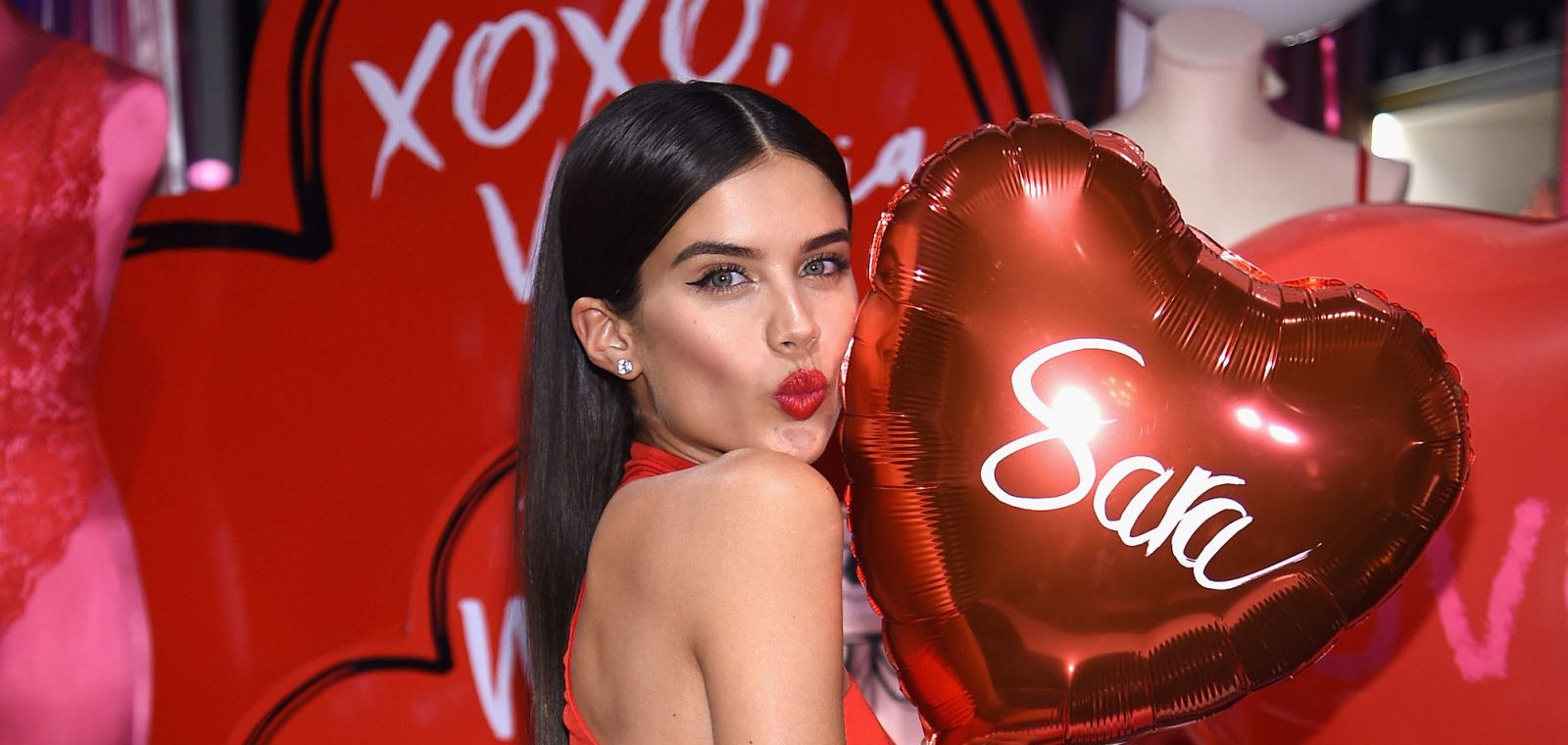 Hailey Bieber Shines in Victoria's Secret Valentine's Day Advertisement