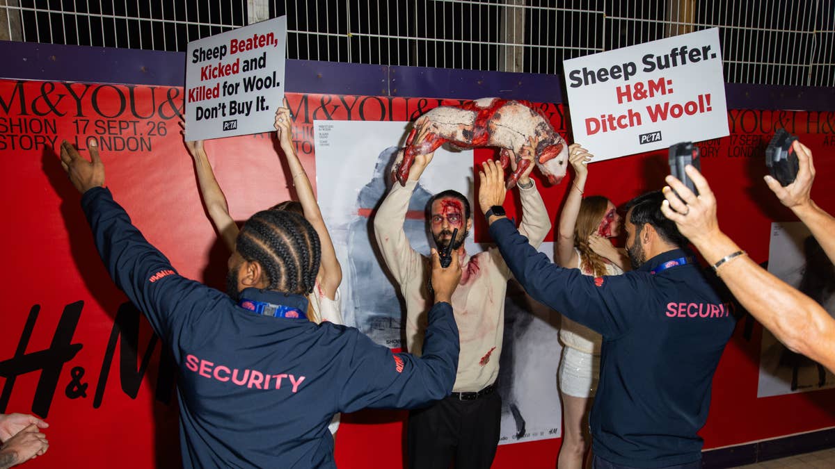 PETA Activists Interfere with H&M's Fashion Show in London; Mbappé Leaves Nike for On During Soccer Growth